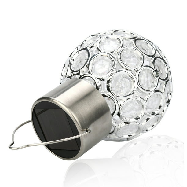 Waterproof Solar Rotatable Outdoor Garden Camping Hanging LED Round Ball Lights